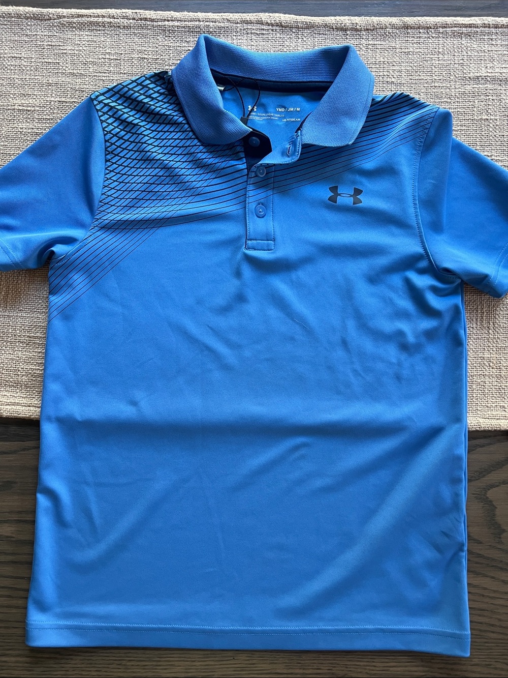 Under Armour Royal Blue Short Sleeve Polo